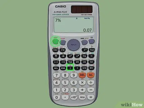 Utiliser une calculatrice Étape 10