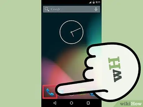 Установить быстрый набор на Android, шаг 1