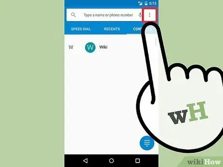 Tetapkan Speed Dial pada Android Langkah 2