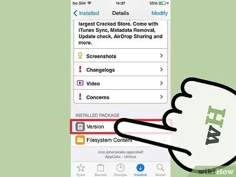 Entfernen Sie Cydia Apps Schritt 10