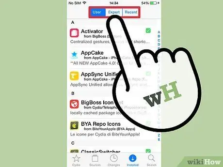 ამოიღეთ Cydia პროგრამები ნაბიჯი 3