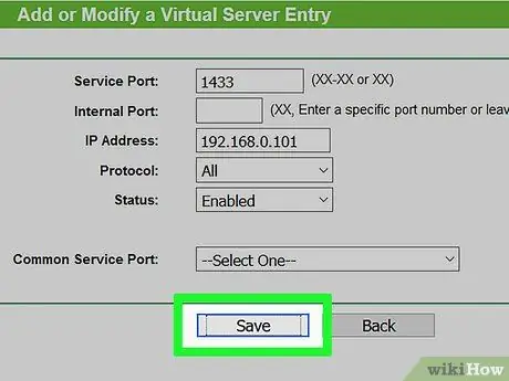 Set Up Port Forwarding on a Router Step 27