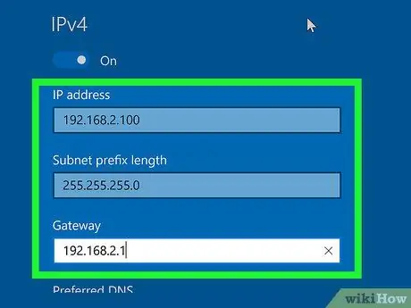 Canvieu l'adreça IP (Windows) Pas 22