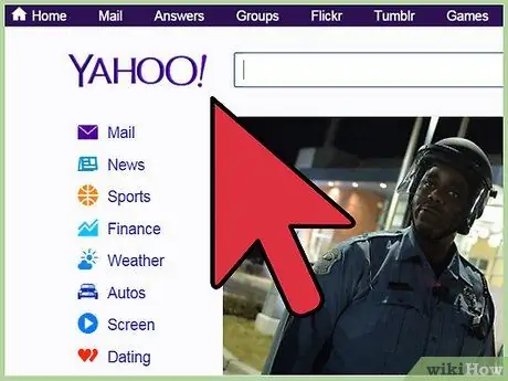 Spremenite nastavitve prijave v Yahoo 1. korak