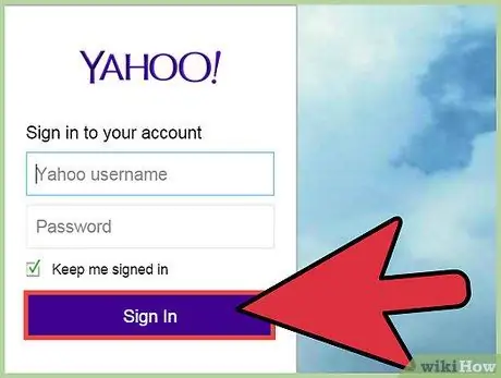 A Yahoo bejelentkezési beállításainak módosítása 5. lépés