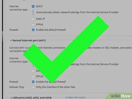 Router Firewall uitschakelen Stap 22