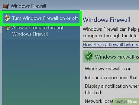 Schakel firewall uit Stap 11