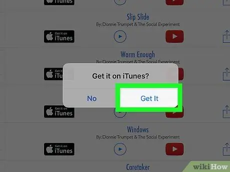 iTunes Adım 6'dan Ücretsiz Bir Şarkı Alın