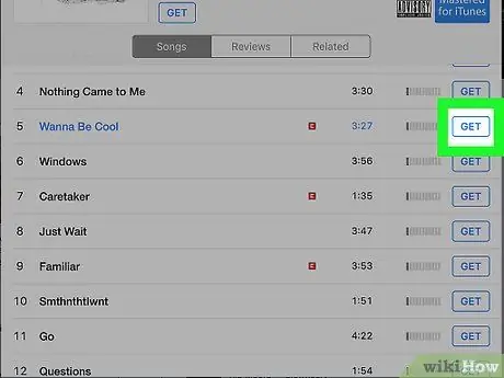 Kumuha ng isang Libreng Kanta mula sa iTunes Hakbang 7