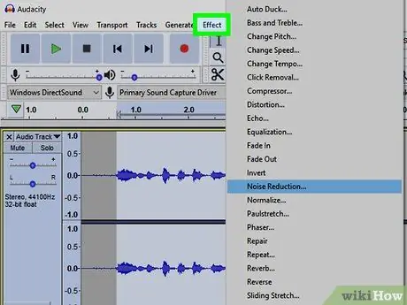 Audacity Adım 19'u Kullanırken Daha Yüksek Ses Kalitesi Elde Edin