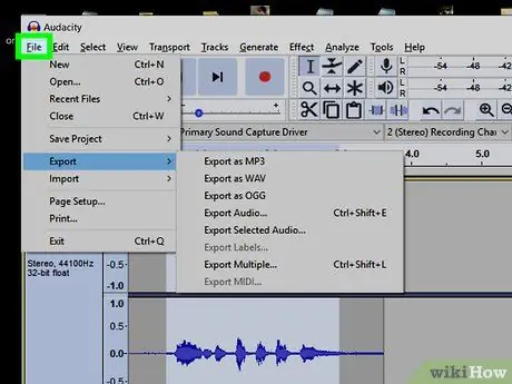 Audacity 25 -р алхамыг ашиглахдаа илүү өндөр дууны чанарыг аваарай