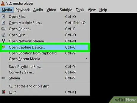 Record Audio with Vlc Step 5