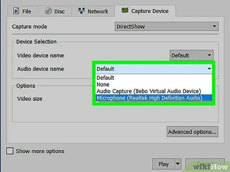 Record Audio with Vlc Step 6