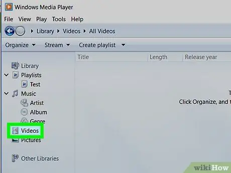 Tag et øjebliksbillede af en video, der kører i Windows Media Player Trin 13