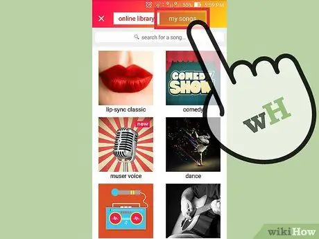 Ghi một Video nhạc bằng Musical. Ly Step 4