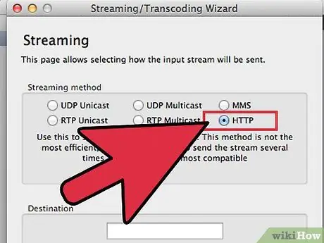 Verwenden Sie VLC zum Streamen von Audio und Video auf mehrere Computer in Ihrem Netzwerk mit Multicast Schritt 6