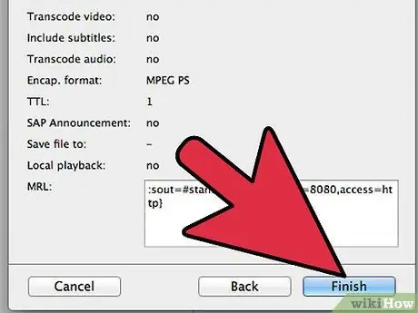 Gunakan VLC untuk Menstrim Audio dan Video ke Beberapa Komputer di Rangkaian Anda Menggunakan Multicast Langkah 8