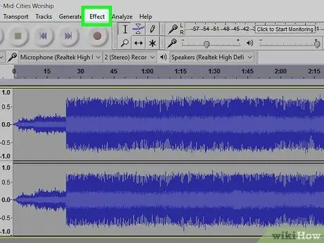 Achtergrondruis verwijderen in Audacity Stap 11