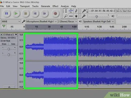 Eliminar ruido de fondo en Audacity Paso 7