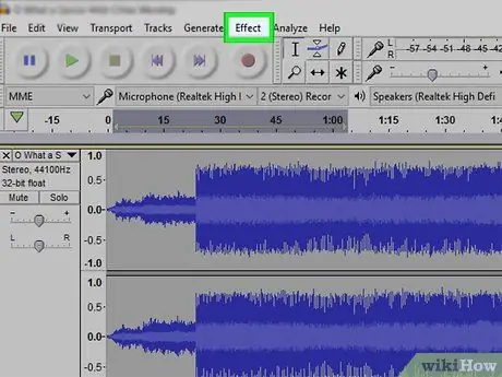 Achtergrondruis verwijderen in Audacity Stap 8