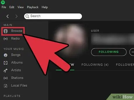 Ikuti Pengguna di Spotify Langkah 11