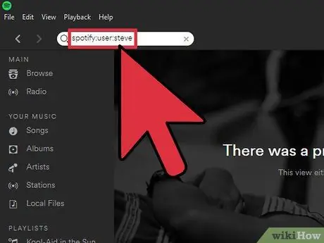 Ndiqni një përdorues në Spotify Hapi 8