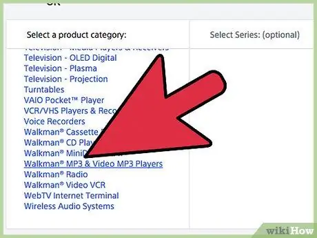 Installazione di un lettore MP3 Sony Walkman Passaggio 4