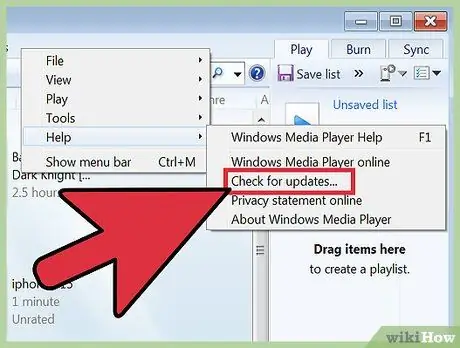 Konvertuokite bet kokio tipo garsą „Windows Media Player“1 veiksmas