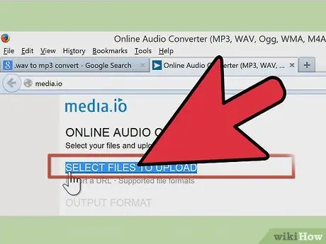 Converti un file WAV in un file MP3 Passaggio 3