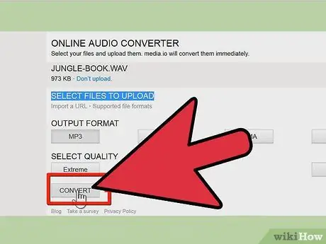 Conversia unui fișier WAV într-un fișier MP3 Pasul 6