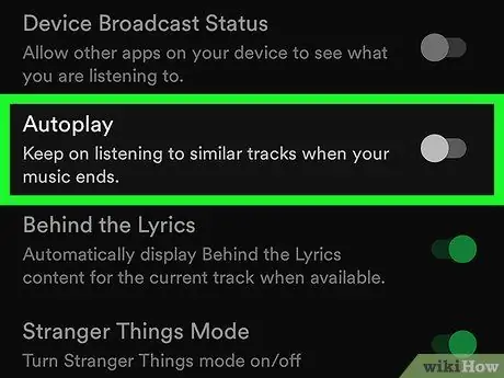 Cancella la coda di Spotify su Android Passaggio 9