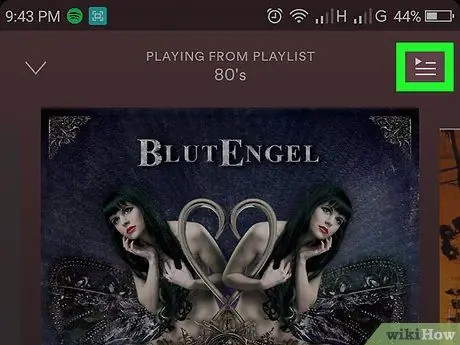 Vymazajte frontu Spotify v systéme Android Krok 3