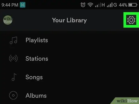 Počistite čakalno vrsto Spotify v operacijskem sistemu Android Step 8