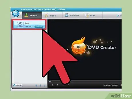 انسخ MP4 إلى DVD الخطوة 5