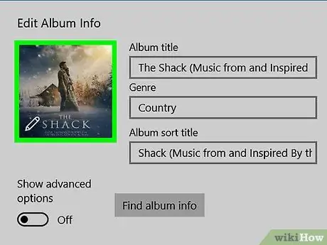 Windows Adım 9'da Bir MP3 Şarkısı için Yeni Bir Albüm Kapak Fotoğrafını Değiştirin veya Yerleştirin