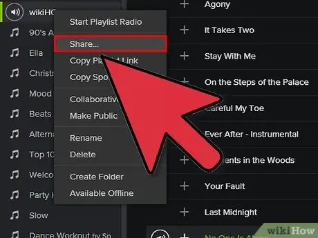 Crea una playlist Passaggio 12