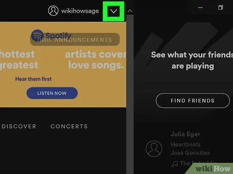 Verander u Spotify -gebruikersnaam Stap 2