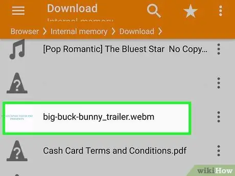 تشغيل ملفات WebM الخطوة 8