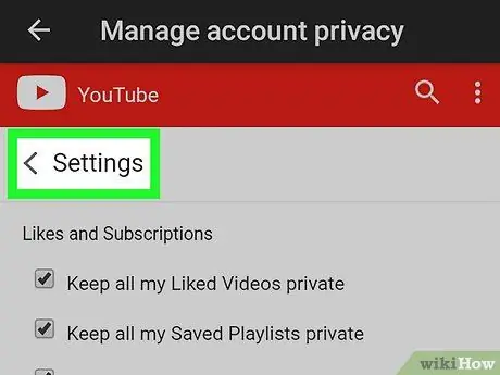 Badilisha Mipangilio ya Mahali Ulipo katika Muziki wa YouTube kwenye Android Hatua ya 6