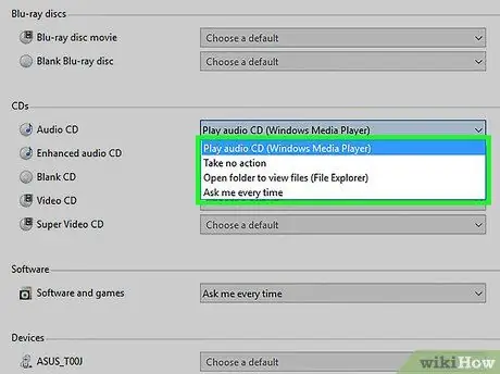 Luaj një CD në një kompjuter desktop Hapi 13