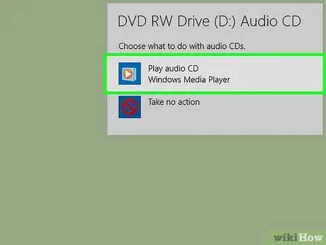 Odtwórz płytę CD na komputerze stacjonarnym Krok 5
