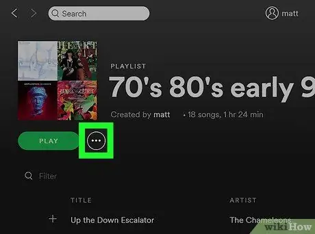 Добавяне на песни към плейлиста Spotify на някой друг на компютър или Mac Стъпка 3