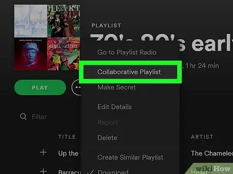 Adăugați melodii la lista de redare Spotify a altcuiva pe PC sau Mac Pasul 4