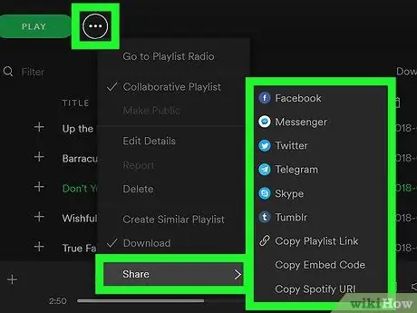 Tambahkan Lagu ke Senarai Main Spotify Seseorang Lain di PC atau Mac Langkah 5