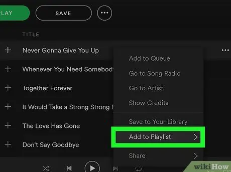 Dodajte pjesme na tuđu Spotify playlistu na PC -u ili Mac -u Korak 7