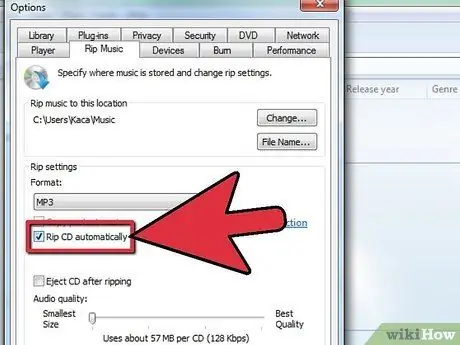 Nukopijuokite kompaktinį diską į MP3 8 veiksmas