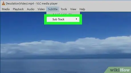 Voeg ondertitels by Windows Media Player Stap 21