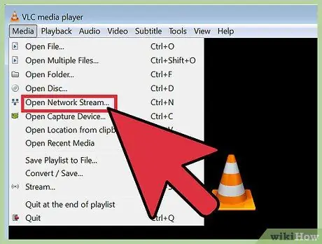 Transmita su GoPro a su PC usando VLC Media Player Paso 4