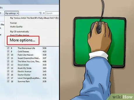Rip Muzika nga një CD në një kompjuter Hapi 17