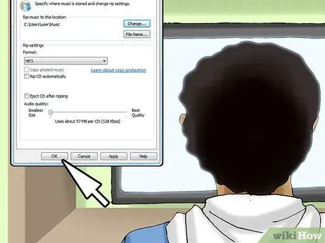 Copia di musica da un CD a un computer Passaggio 20